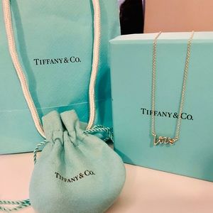 Tiffany & Co. Paloma Graffiti Love Necklace